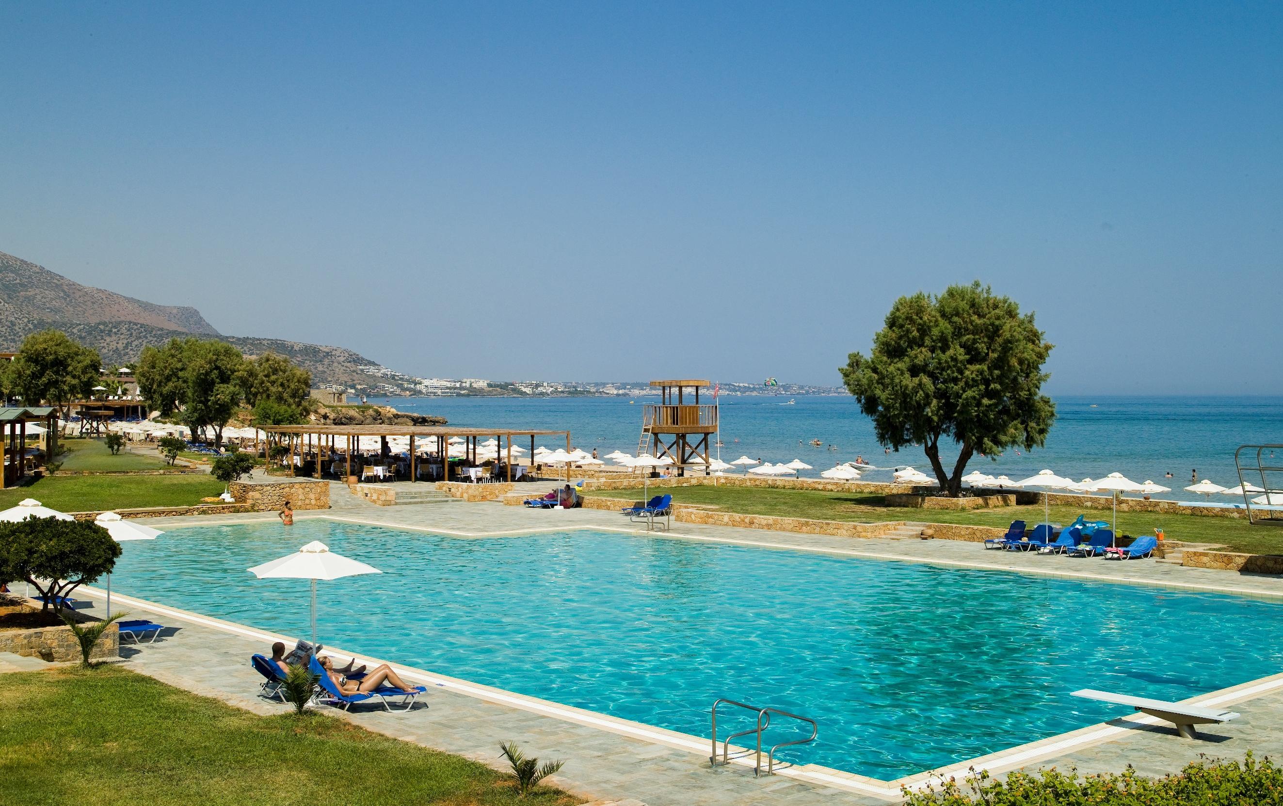 Kernos Beach Hotel & Bungalows Малиа Экстерьер фото